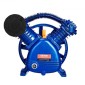 Κεφαλή αντλίας αεροσυμπιεστή VEVOR, 5,5HP 5,75CFM @ 90PSI, Κεφαλή εμβόλου αντλίας αέρα συμπιεστή με λιπαντικό διπλού κυλίνδρου, Αντικατάσταση αντλίας αεροσυμπιεστή από χυτοσίδηρο τύπου V διπλού σταδίου με Max.Πίεση 185 PSI