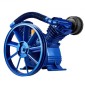 Κεφαλή αντλίας αεροσυμπιεστή VEVOR, 5,5HP 5,75CFM @ 90PSI, Κεφαλή εμβόλου αντλίας αέρα συμπιεστή με λιπαντικό διπλού κυλίνδρου, Αντικατάσταση αντλίας αεροσυμπιεστή από χυτοσίδηρο τύπου V διπλού σταδίου με Max.Πίεση 185 PSI