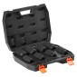 VEVOR Axle Nut Impact Socket Set, 1/2" Drive Deep 12-Point 8-Piece Metric Spindle Socket Set, CR-MO Heat Treated Socket Socket με θήκη αποθήκευσης, αυτόματη επισκευή, αφαίρεση ή τοποθέτηση παξιμαδιών άξονα