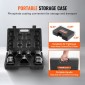 Σετ ρουλεμάν τροχού VEVOR Socket Socket, 1/2 ιντσών Drive 7 Piece SAE και Metric Socket 6 Point για οχήματα Ford, Dodge και Toyota, με θήκη αποθήκευσης, αφαιρέστε και τοποθετήστε τα παξιμάδια ασφάλισης ρουλεμάν τροχού