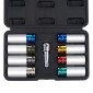 VEVOR Lug Nut Impact Socket Set, 1/2 inch Drive Metric και SAE 6-Point Deep Socket Set, 8 Total Lug Nut Sizes, CR-MO Steel Socket Socket Set with Storage Case and Extension Bar, για επισκευή αυτοκινήτων