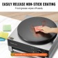 VEVOR Electric Crepe Maker, Εμπορική Μηχανή Κρέπας 16 ιντσών, Επίπεδη πλάκα κρεπ σχάρα 3000W, Μηχάνημα παρασκευής τηγανιτών από αντικολλητικό ανοξείδωτο ατσάλι, επιτραπέζια σόμπα για τηγανίτες με δημητριακά με έλεγχο θερμοκρασίας
