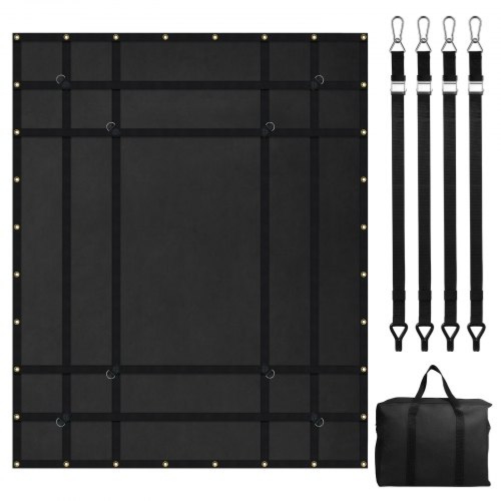 VEVOR Cargo Net Heavy Duty Cargo Net 72" x 57" Adjustable Buckles & S-Hooks