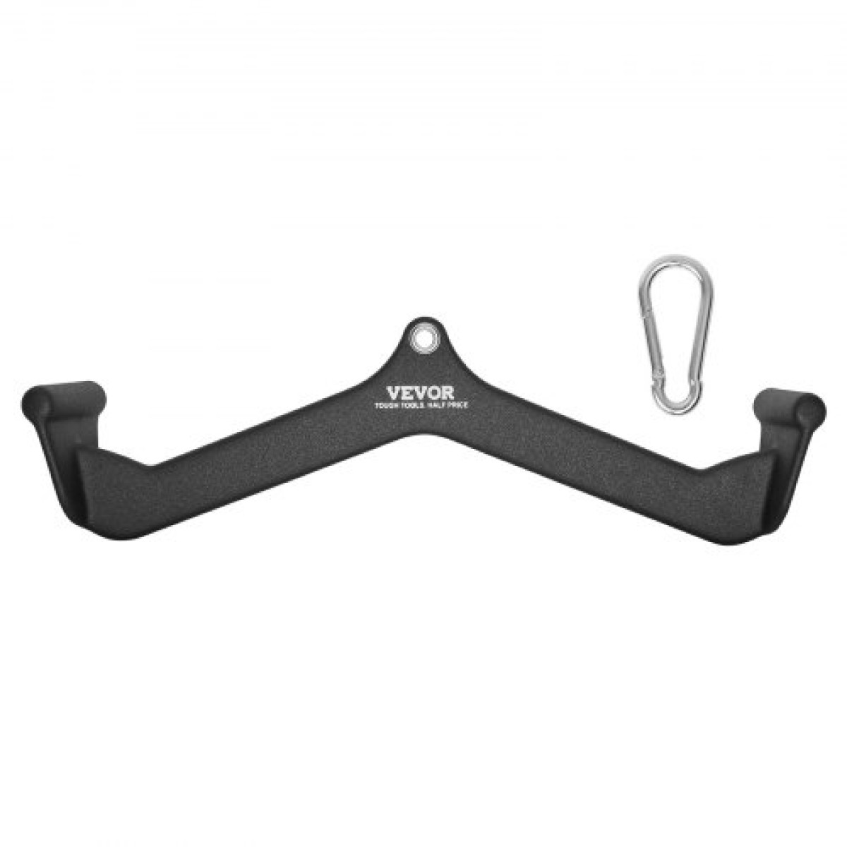Εξάρτημα VEVOR LAT Pulldown Attachment, Εξάρτημα V-bar Κωπηλατικής μηχανής καλωδίου, Pulldown Bar Tricep, Προπόνηση δύναμης πλάτης Λαβή με λαστιχένια επένδυση, Bicep Curl Tricep Lat Pulldown Bar για γυμναστική στο σπίτι
