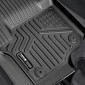 Πατάκια VEVOR Automotive, Ταιριάζει για Ford F250 F350 F450 F550 2017-2024 2025 Super Duty Crew Cab Bucket Seat with Under Seat Storage, 3 τμχ Επενδύσεις εμπρός και 2ης σειράς, Επένδυση δαπέδου για φορτηγά, Μαύρο