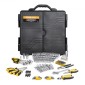 Σετ εργαλείων VEVOR 207-Piece Mechanics, Υποδοχές μετάδοσης κίνησης 1/4" 3/8" 1/2", SAE και Metric Mechanic Tool Kit με μύτες, κλειδιά, λαβή καστάνιας, αξεσουάρ και πλαστική θήκη αποθήκευσης, για επισκευή αυτοκινήτων
