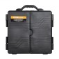 Σετ εργαλείων VEVOR 207-Piece Mechanics, Υποδοχές μετάδοσης κίνησης 1/4" 3/8" 1/2", SAE και Metric Mechanic Tool Kit με μύτες, κλειδιά, λαβή καστάνιας, αξεσουάρ και πλαστική θήκη αποθήκευσης, για επισκευή αυτοκινήτων