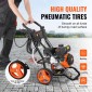 VEVOR Gas Pressure Washer, 3400 PSI 2,6 GPM, Gas powered Pressure Washer 10L/min with aluminium Pump, Spray Gun and Extension Wand, 5 Nozzle set, for Cars, Fences, Homes, Driveways, Patios, Vertical