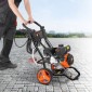 VEVOR Gas Pressure Washer, 3400 PSI 2,6 GPM, Gas powered Pressure Washer 10L/min with aluminium Pump, Spray Gun and Extension Wand, 5 Nozzle set, for Cars, Fences, Homes, Driveways, Patios, Vertical