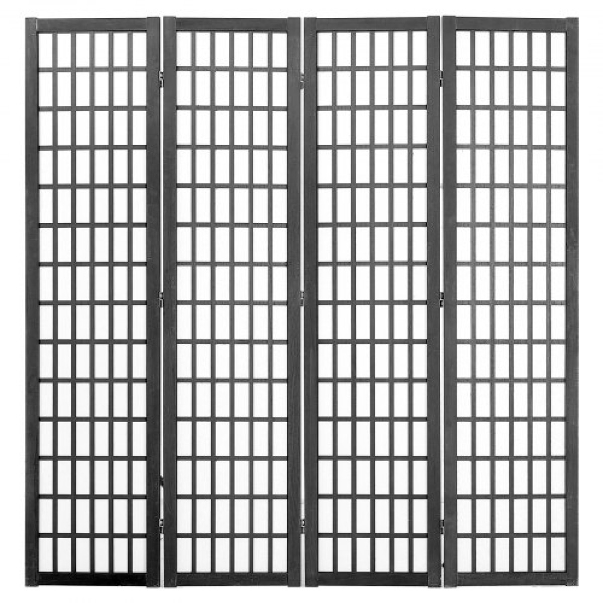 VEVOR Room Divider, 4 Panel Japanese Room Divider, Wood folding Privacy Screen Indoor, Japanese Partition Dividers Φορητές διακοσμητικές οθόνες, για διαχωρισμό δωματίων Home Office Εστιατόριο & Υπνοδωμάτιο