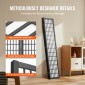 VEVOR Room Divider, 4 Panel Japanese Room Divider, Wood folding Privacy Screen Indoor, Japanese Partition Dividers Φορητές διακοσμητικές οθόνες, για διαχωρισμό δωματίων Home Office Εστιατόριο & Υπνοδωμάτιο