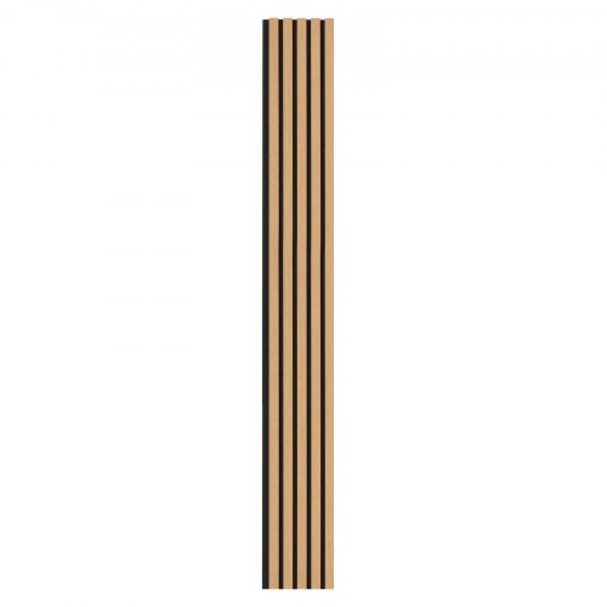 Ακουστικά πάνελ VEVOR Wood Slat, 7,9 x 94,5 ίντσες, ξύλινα πάνελ τοίχου MDF Accent για μοντέρνα εσωτερική διακόσμηση τοίχων, πάνελ τοίχου από ψεύτικο ξύλο για μείωση θορύβου, ανοιχτόχρωμη δρυς