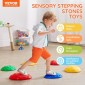 VEVOR Turtle Balance Stepping Stones, 6 ΤΕΜ, Έως 220 lbs Παιδική χελώνα που πηδούν πέτρες Steps Stones, Παιχνίδια για συντονισμό γηπέδου εμποδίων για νήπια Παιχνίδια για εσωτερικούς ή εξωτερικούς χώρους Παιχνίδι για παιδιά ηλικίας 3 4 5 6 7 8+