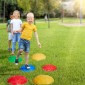 VEVOR Turtle Balance Stepping Stones, 6 ΤΕΜ, Έως 220 lbs Παιδική χελώνα που πηδούν πέτρες Steps Stones, Παιχνίδια για συντονισμό γηπέδου εμποδίων για νήπια Παιχνίδια για εσωτερικούς ή εξωτερικούς χώρους Παιχνίδι για παιδιά ηλικίας 3 4 5 6 7 8+