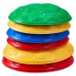 VEVOR Turtle Balance Stepping Stones, 6 ΤΕΜ, Έως 220 lbs Παιδική χελώνα που πηδούν πέτρες Steps Stones, Παιχνίδια για συντονισμό γηπέδου εμποδίων για νήπια Παιχνίδια για εσωτερικούς ή εξωτερικούς χώρους Παιχνίδι για παιδιά ηλικίας 3 4 5 6 7 8+