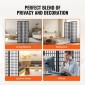 VEVOR Room Divider, 3 Panel Japanese Room Divider, Wood folding Privacy Screen Indoor, Japanese Partition Dividers Φορητές διακοσμητικές οθόνες, για Διαχωρισμό Δωματίων Οικιακό Εστιατόριο & Υπνοδωμάτιο