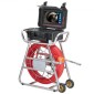 VEVOR Sewer Camera, 328 ft/100m, Αυτοεπιπεδούμενη κάμερα αποστράγγισης με οθόνη αφής 10,1", πομπός 512 Hz & μετρητής απόστασης, IP67 Snake υδραυλική κάμερα με φώτα-12 LED, κάρτα 32 GB για σωλήνα αγωγού