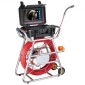VEVOR Sewer Camera, 328 ft/100m, Αυτοεπιπεδούμενη κάμερα αποστράγγισης με οθόνη αφής 10,1", πομπός 512 Hz & μετρητής απόστασης, IP67 Snake υδραυλική κάμερα με φώτα-12 LED, κάρτα 32 GB για σωλήνα αγωγού