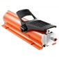 VEVOR 689 bar (10.000 PSI) Air Hydraulic Pump, 0,7 L (0,18 Gal) Reservoir, NPT 9,5mm (3/8 In) Oil Outlet, NPT 6,4mm (1/4 In), Metal Shell Air Actuated Treadle Foot Pump, for Preciment Equimental Machine