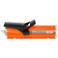 VEVOR 689 bar (10.000 PSI) Air Hydraulic Pump, 0,7 L (0,18 Gal) Reservoir, NPT 9,5mm (3/8 In) Oil Outlet, NPT 6,4mm (1/4 In), Metal Shell Air Actuated Treadle Foot Pump, for Preciment Equimental Machine
