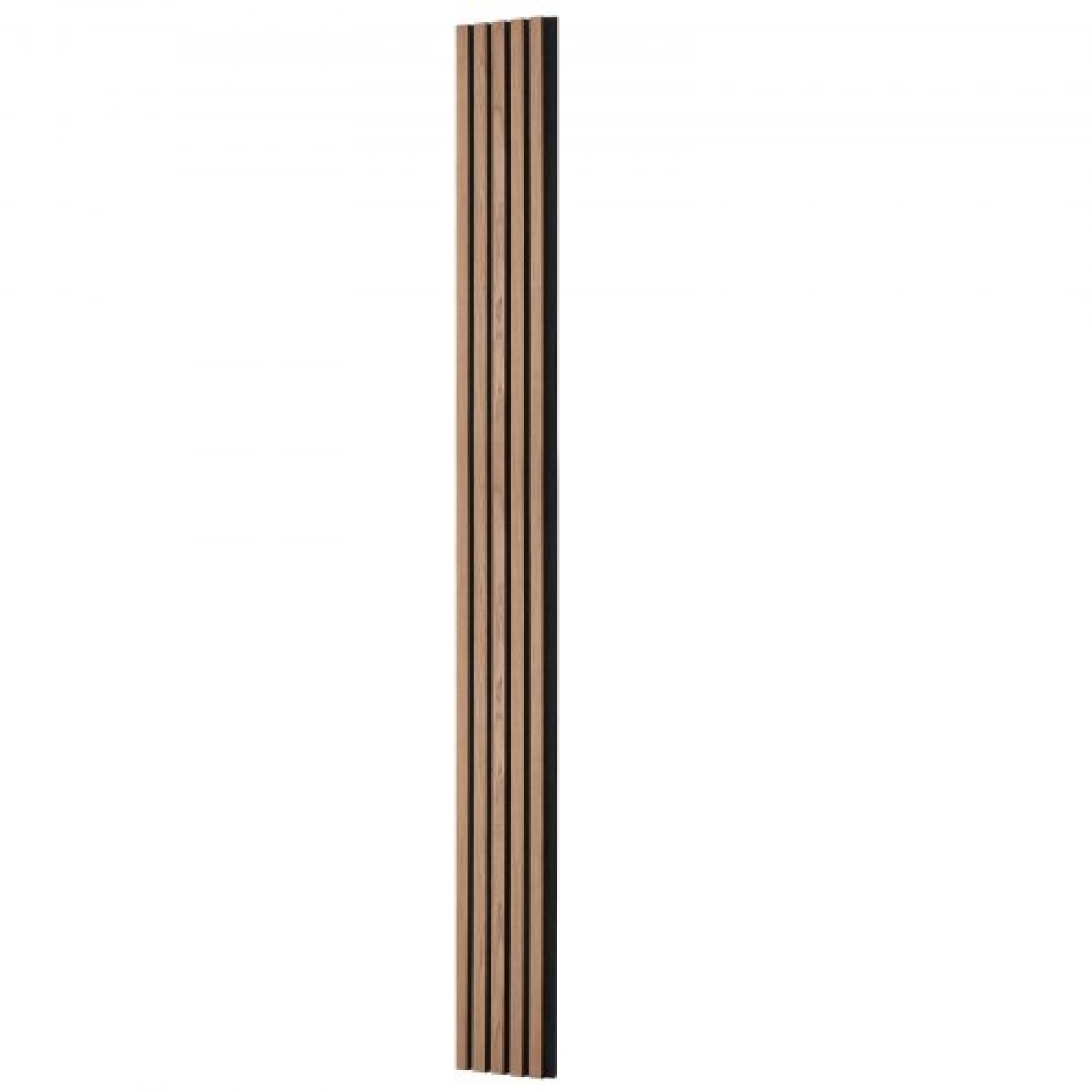 Ακουστικά πάνελ VEVOR Wood Slat, 7,9 x 94,5 ίντσες, ξύλινα πάνελ τοίχου MDF για μοντέρνο εσωτερικό τοίχο, πάνελ τοίχου από ψεύτικο ξύλο για κομψή διακόσμηση και μείωση θορύβου, καρυδιά