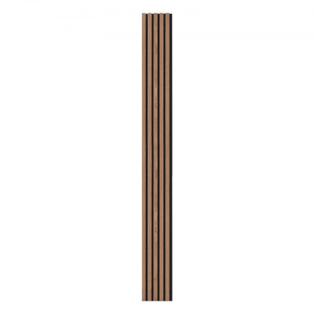 Ακουστικά πάνελ VEVOR Wood Slat, 7,9 x 94,5 ίντσες, ξύλινα πάνελ τοίχου MDF για μοντέρνο εσωτερικό τοίχο, πάνελ τοίχου από ψεύτικο ξύλο για κομψή διακόσμηση και μείωση θορύβου, καρυδιά