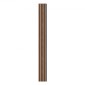 Ακουστικά πάνελ VEVOR Wood Slat, 7,9 x 94,5 ίντσες, ξύλινα πάνελ τοίχου MDF για μοντέρνο εσωτερικό τοίχο, πάνελ τοίχου από ψεύτικο ξύλο για κομψή διακόσμηση και μείωση θορύβου, καρυδιά