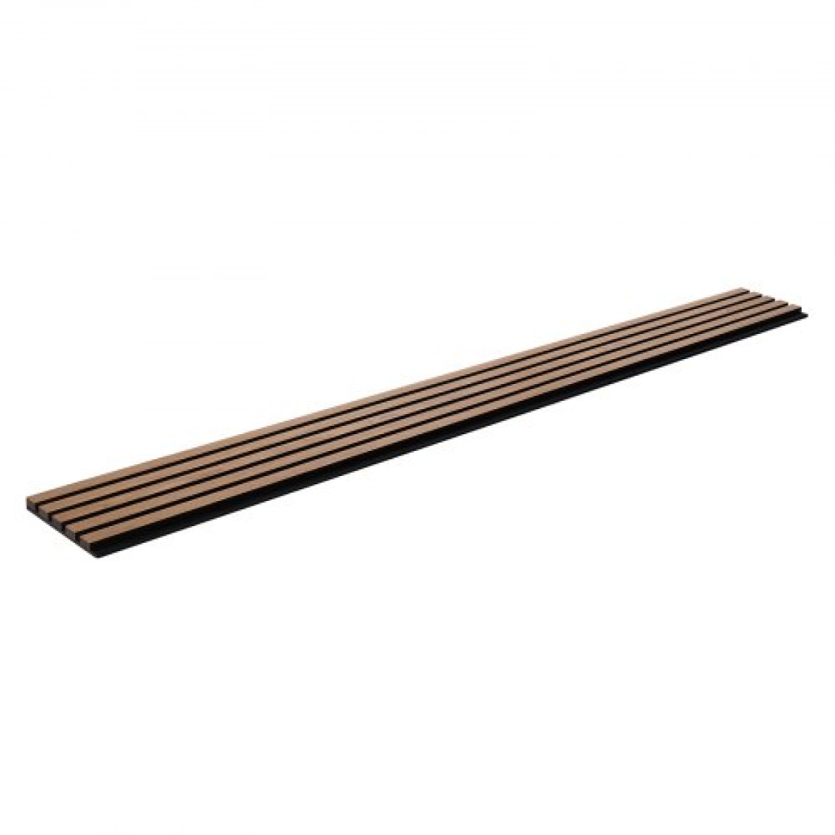 Ακουστικά πάνελ VEVOR Wood Slat, 7,9 x 94,5 ίντσες, ξύλινα πάνελ τοίχου MDF για μοντέρνο εσωτερικό τοίχο, πάνελ τοίχου από ψεύτικο ξύλο για κομψή διακόσμηση και μείωση θορύβου, καρυδιά