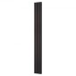 Ακουστικά πάνελ VEVOR Wood Slat, 7,9 x 94,5 ίντσες, ξύλινα πάνελ τοίχου MDF Accent για μοντέρνα εσωτερική διακόσμηση τοίχων, πάνελ τοίχου από ψεύτικο ξύλο για μείωση θορύβου, μαύρη βελανιδιά