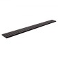 Ακουστικά πάνελ VEVOR Wood Slat, 7,9 x 94,5 ίντσες, ξύλινα πάνελ τοίχου MDF Accent για μοντέρνα εσωτερική διακόσμηση τοίχων, πάνελ τοίχου από ψεύτικο ξύλο για μείωση θορύβου, μαύρη βελανιδιά
