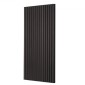 Ακουστικά πάνελ VEVOR Wood Slat, 23,6 x 47,2 ιντσών, ξύλινα πάνελ τοίχου MDF Accent για μοντέρνα εσωτερική διακόσμηση τοίχων, πάνελ τοίχου από ψεύτικο ξύλο για μείωση θορύβου, μαύρη δρυς