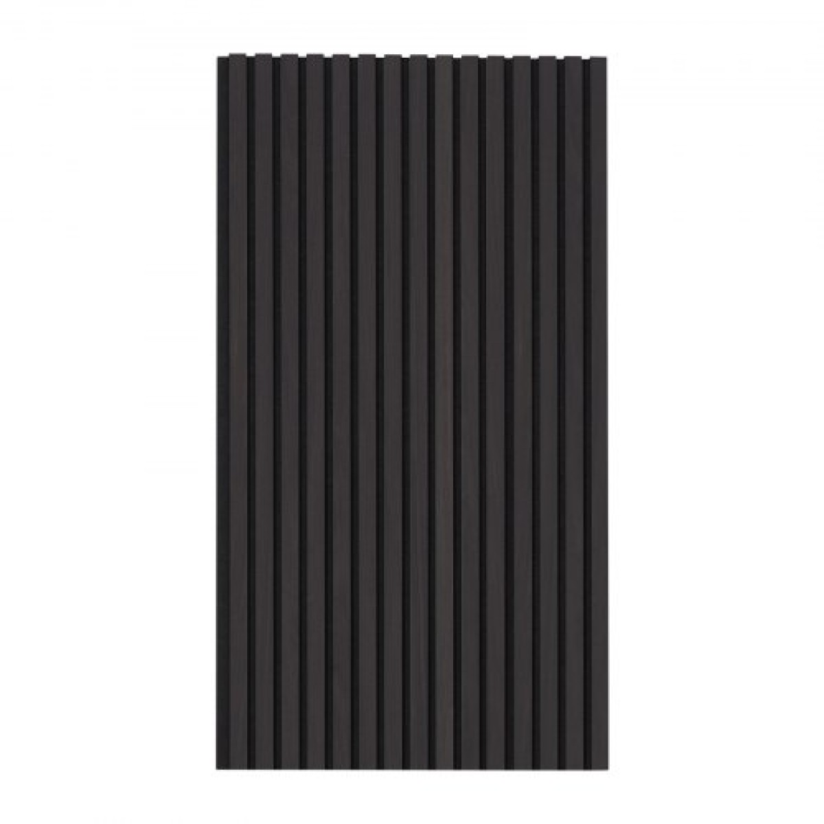 Ακουστικά πάνελ VEVOR Wood Slat, 23,6 x 47,2 ιντσών, ξύλινα πάνελ τοίχου MDF Accent για μοντέρνα εσωτερική διακόσμηση τοίχων, πάνελ τοίχου από ψεύτικο ξύλο για μείωση θορύβου, μαύρη δρυς