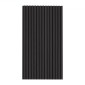 Ακουστικά πάνελ VEVOR Wood Slat, 23,6 x 47,2 ιντσών, ξύλινα πάνελ τοίχου MDF Accent για μοντέρνα εσωτερική διακόσμηση τοίχων, πάνελ τοίχου από ψεύτικο ξύλο για μείωση θορύβου, μαύρη δρυς