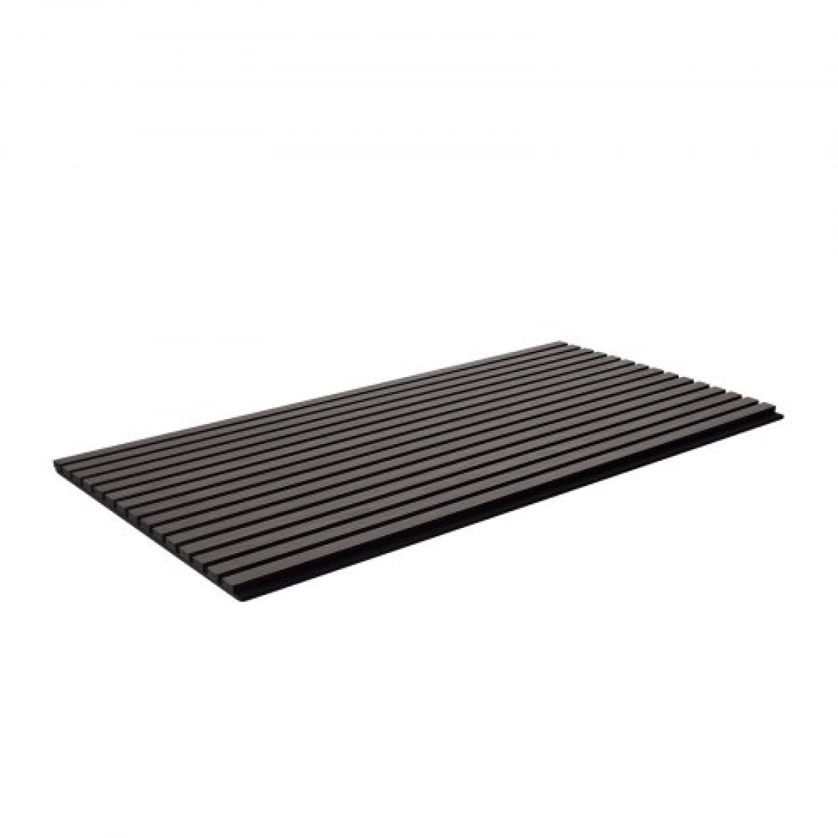 Ακουστικά πάνελ VEVOR Wood Slat, 23,6 x 47,2 ιντσών, ξύλινα πάνελ τοίχου MDF Accent για μοντέρνα εσωτερική διακόσμηση τοίχων, πάνελ τοίχου από ψεύτικο ξύλο για μείωση θορύβου, μαύρη δρυς