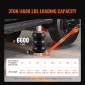VEVOR Air Jack, 3 Ton/6600 lbs, 1-6S πνευματικός γρύλος ανύψωσης με ψηλή στήλη & ρυθμιζόμενη λαβή, συμπαγής, εύκολος στην ανύψωση και εξοικονόμηση χώρου με παχύ λαστιχένιο μαξιλαράκι, κατάλληλος για Sedan, SUV, Pickup Truck