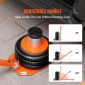 VEVOR Air Jack, 3 Ton/6600 lbs, 1-6S πνευματικός γρύλος ανύψωσης με ψηλή στήλη & ρυθμιζόμενη λαβή, συμπαγής, εύκολος στην ανύψωση και εξοικονόμηση χώρου με παχύ λαστιχένιο μαξιλαράκι, κατάλληλος για Sedan, SUV, Pickup Truck