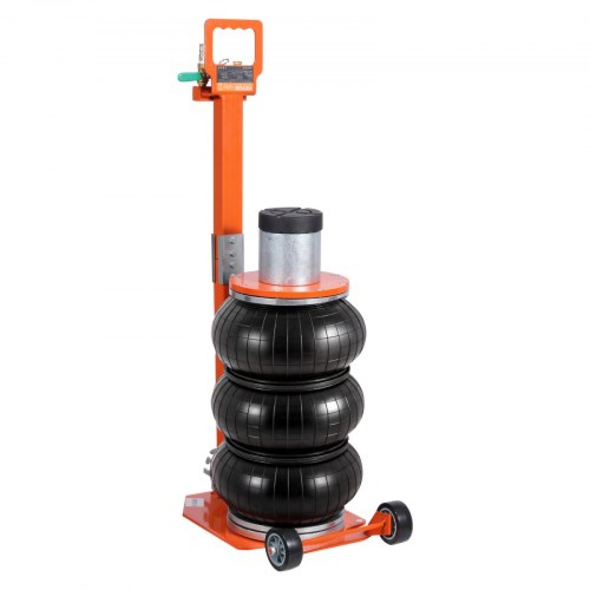 VEVOR Air Jack, 3 Ton/6600 lbs, 1-6S πνευματικός γρύλος ανύψωσης με ψηλή στήλη & ρυθμιζόμενη λαβή, συμπαγής, εύκολος στην ανύψωση και εξοικονόμηση χώρου με παχύ λαστιχένιο μαξιλαράκι, κατάλληλος για Sedan, SUV, Pickup Truck