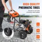 VEVOR Gas Pressure Washer, 3500 PSI 10L/min, 2,6 GPM Gas powered Pressure Washing with aluminium Pump, πιστόλι ψεκασμού και ράβδο επέκτασης, σετ 5 ακροφυσίων, για αυτοκίνητα, φράχτες, σπίτια, δρόμους, αίθρια, έπιπλα