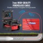 VEVOR Sewer Camera, 165 ft/50m, Αυτοεπιπεδούμενη κάμερα αποστράγγισης με οθόνη αφής 10,1", πομπός 512 Hz & μετρητής απόστασης, IP67 Snake υδραυλική κάμερα με φώτα-12 LED, κάρτα 32 GB για σωλήνα αγωγού