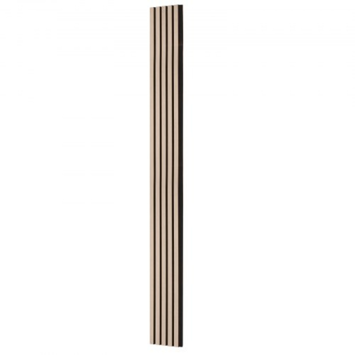Ακουστικά πάνελ VEVOR Wood Slat, 7,9 x 94,5 ιντσών, MDF Accent Ξύλινα πάνελ τοίχου για μοντέρνα εσωτερική διακόσμηση τοίχων, πάνελ τοίχου από ψεύτικο ξύλο για μείωση θορύβου, ασημί ξύλο