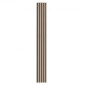Ακουστικά πάνελ VEVOR Wood Slat, 7,9 x 94,5 ιντσών, MDF Accent Ξύλινα πάνελ τοίχου για μοντέρνα εσωτερική διακόσμηση τοίχων, πάνελ τοίχου από ψεύτικο ξύλο για μείωση θορύβου, ασημί ξύλο