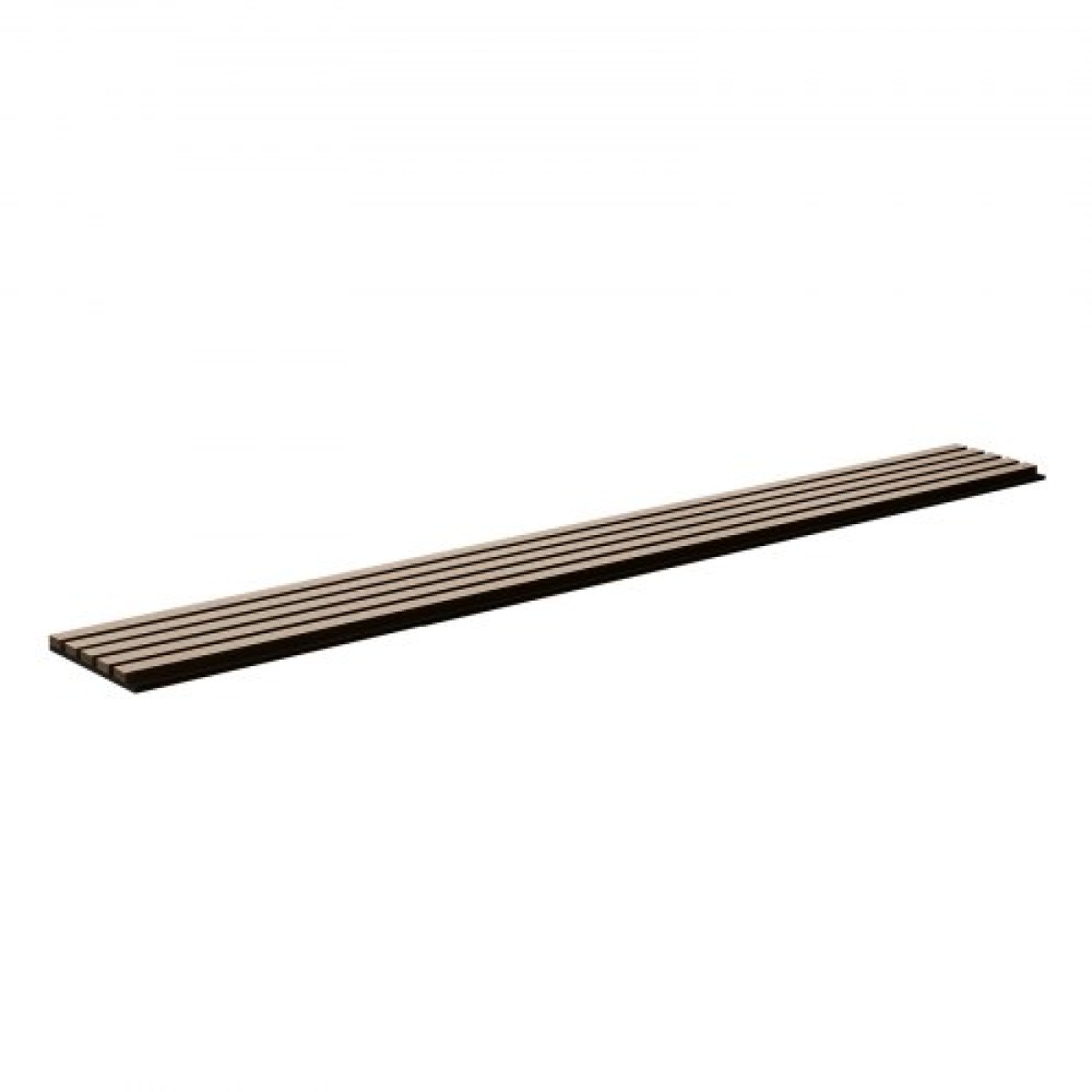 Ακουστικά πάνελ VEVOR Wood Slat, 7,9 x 94,5 ιντσών, MDF Accent Ξύλινα πάνελ τοίχου για μοντέρνα εσωτερική διακόσμηση τοίχων, πάνελ τοίχου από ψεύτικο ξύλο για μείωση θορύβου, ασημί ξύλο