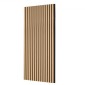 Ακουστικά πάνελ VEVOR Wood Slat, 23,6 x 47,2 ιντσών, MDF Accent Ξύλινα πάνελ τοίχου για μοντέρνα εσωτερική διακόσμηση τοίχων, πάνελ τοίχου από ψεύτικο ξύλο για μείωση θορύβου, ανοιχτόχρωμη δρυς