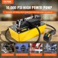 VEVOR 689 bar (10.000 PSI) υδραυλική αντλία αέρα, δεξαμενή 2,3 L (0,61 Gal), Έξοδος λαδιού NPT 9,5 mm (3/8 In), είσοδος NPT 6,4 mm (1/4 In), Πλαστική υδραυλική αντλία αέρα με τηλεχειριστήριο Automobile Actuator Actuator,