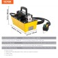 VEVOR 689 bar (10.000 PSI) υδραυλική αντλία αέρα, δεξαμενή 2,3 L (0,61 Gal), Έξοδος λαδιού NPT 9,5 mm (3/8 In), είσοδος NPT 6,4 mm (1/4 In), Πλαστική υδραυλική αντλία αέρα με τηλεχειριστήριο Automobile Actuator Actuator,