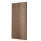Ακουστικά πάνελ VEVOR Wood Slat, 23,6 x 47,2 ιντσών, ξύλινα πάνελ τοίχου MDF για μοντέρνο εσωτερικό τοίχο, πάνελ τοίχου από ψεύτικο ξύλο για κομψή διακόσμηση και μείωση θορύβου, καρυδιά