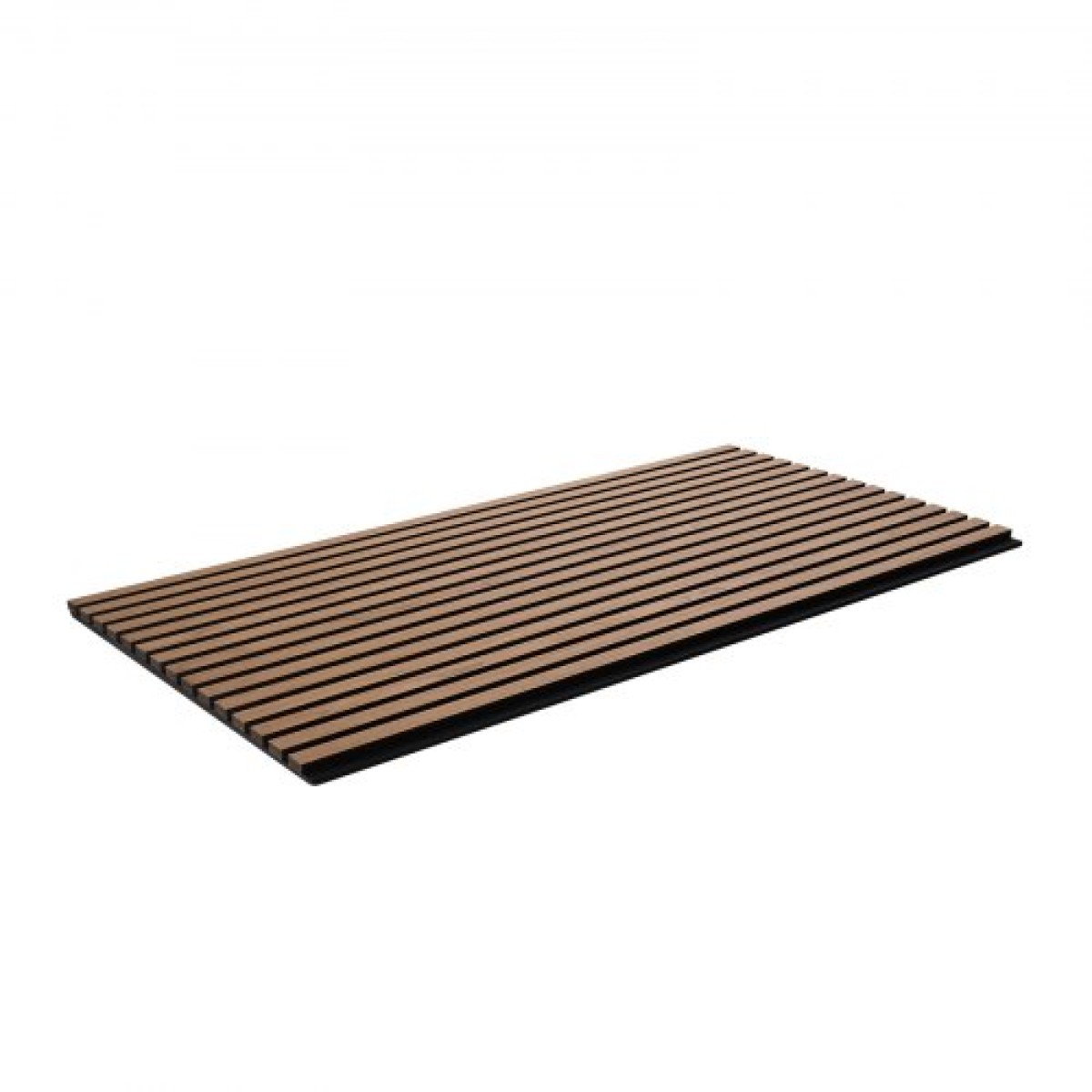 Ακουστικά πάνελ VEVOR Wood Slat, 23,6 x 47,2 ιντσών, ξύλινα πάνελ τοίχου MDF για μοντέρνο εσωτερικό τοίχο, πάνελ τοίχου από ψεύτικο ξύλο για κομψή διακόσμηση και μείωση θορύβου, καρυδιά