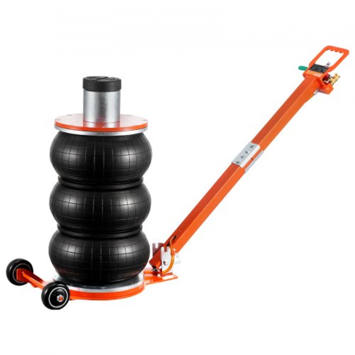 VEVOR Air Jack, 5 Ton/11000 lbs, Πνευματικός γρύλος ανύψωσης 4-10 S με ψηλή στήλη & ρυθμιζόμενη λαβή, γρύλος εύκολος στην ανύψωση & εξοικονόμηση χώρου με παχύ λαστιχένιο μαξιλαράκι, ταιριάζει για Sedan, SUV, φορτηγό pickup