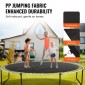 Ανταλλακτικό VEVOR πατάκι τραμπολίνου, Jumping Mat ταιριάζει σε πλαίσιο 14ft, Universal Jumping Mat για στρογγυλό τραμπολίνο 14ft, Ενισχυμένο στρώμα ανθεκτικό στην υπεριώδη ακτινοβολία με ελατηριωτό εργαλείο & ανθεκτικοί δακτύλιοι V, προσαρμογή σε μήκ