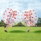 Φουσκωτή μπάλα προφυλακτήρα VEVOR 1-pack, 4FT/1,2M Body Sumo Zorb Balls για εφήβους και ενήλικες, πάχους 0,8mm PVC Human Hamster Bubble Balls για ομαδικό παιχνίδι σε εξωτερικό χώρο, παιχνίδια προφυλακτήρα Bopper για κήπο, αυλή, πάρκο
